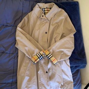 Burberry mid length coat